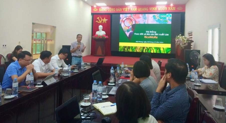 Chi cục Trồng trọt và Bảo vệ thực vật ứng dụng chuyển đổi số trong công tác theo dõi, quản lý và báo cáo hoạt động sản xuất lúa trên địa bàn thành phố Hải Phòng