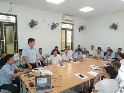 Hội nghị triển khai công tác phòng trừ sâu bệnh trên lúa mùa 2025 của Trạm Trồng trọt và BVTV Cẩm Bình.